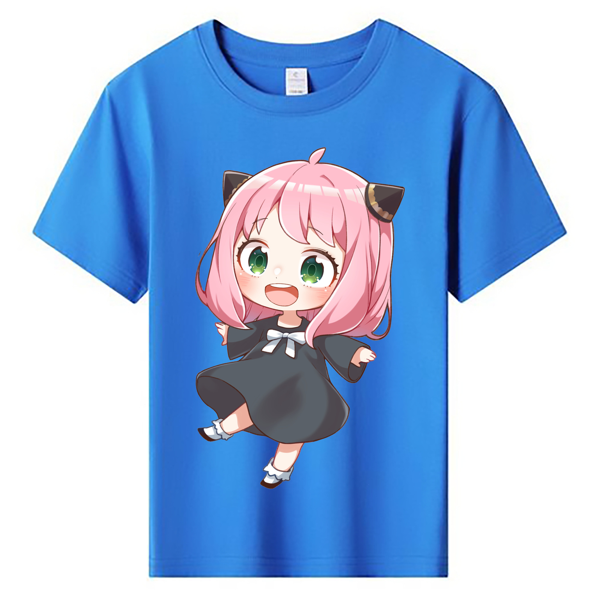 （画像用） SPY×FAMILY间谍家家酒 綿100％キッズTシャツ（フロントプリント）